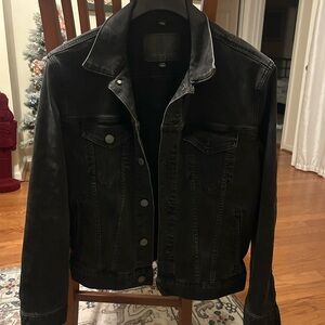 Men's Black Denim Jacket